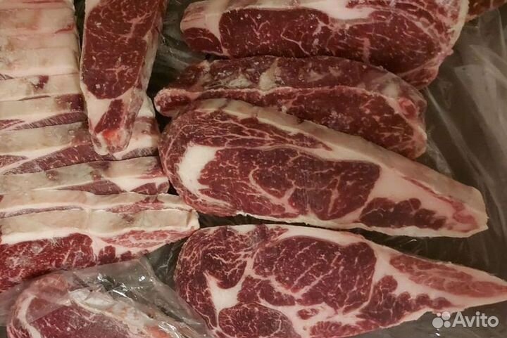 Мраморная говядина / Стейк рибай опт
