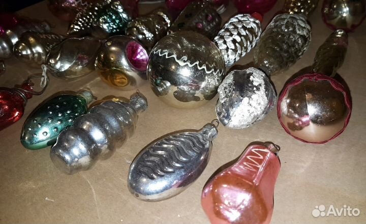 Елочные игрушки СССР, разные