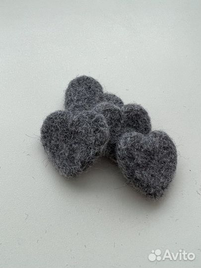 Войлочные сердечки для рукоделия