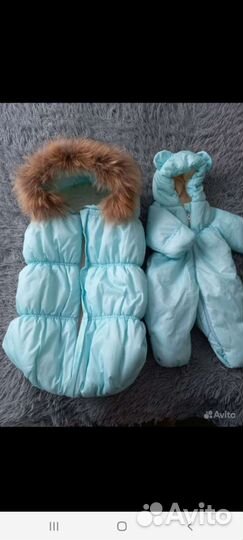 Костюм конверт на выписку