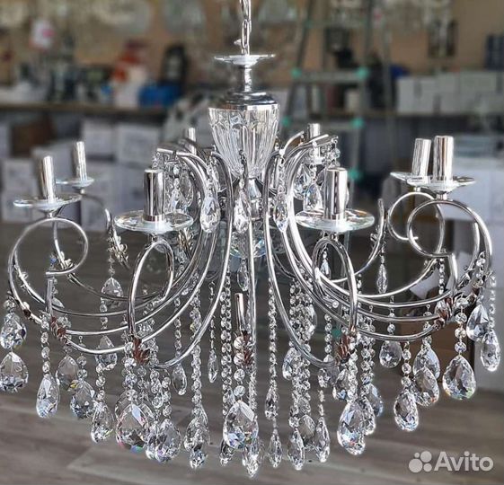 Люстра хром классика