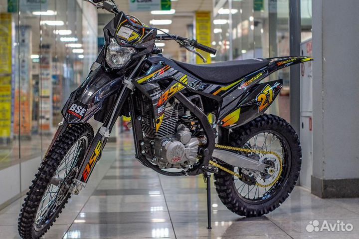 Кроссовый мотоцикл BSE Z5 (черный)