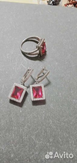 Серебряные серьги