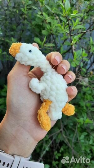 Вязаные гуси ручной работы