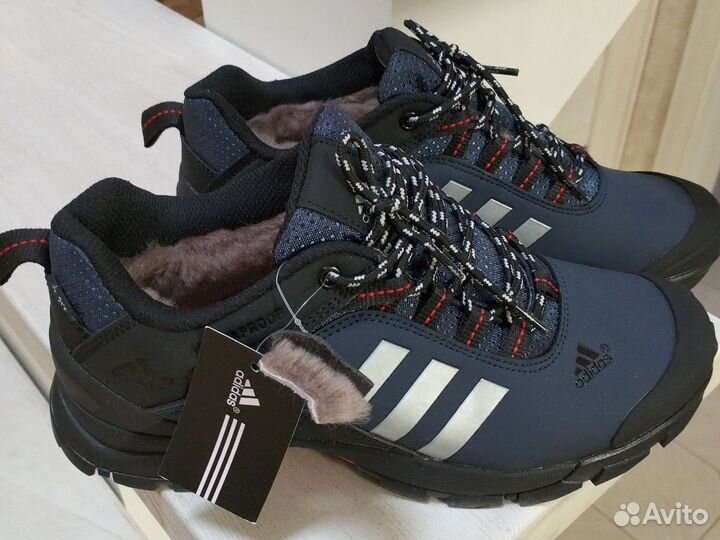 Мужские зимние кроссовки с мехом