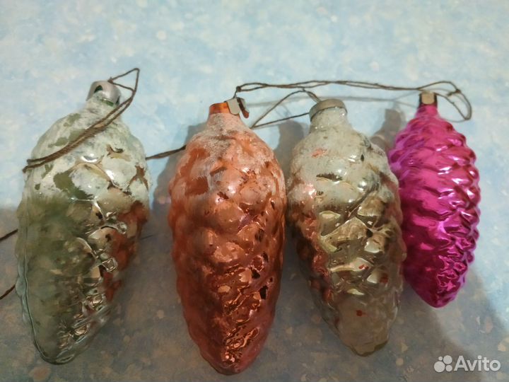 Елочные игрушки СССР