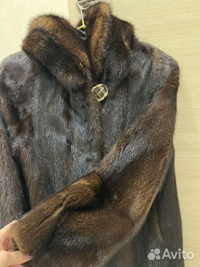 Шуба норковая 46 48 бу