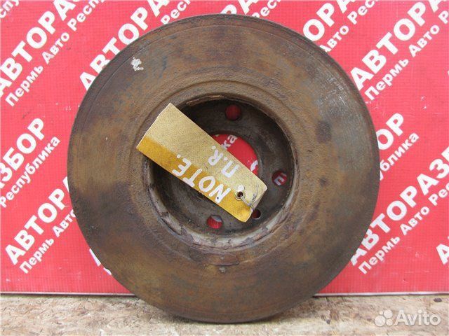 Диск тормозной передний правый Nissan Note E11