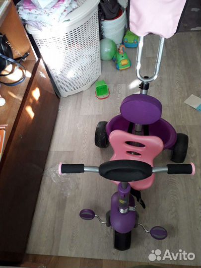 Детский трехколесный велосипед новый