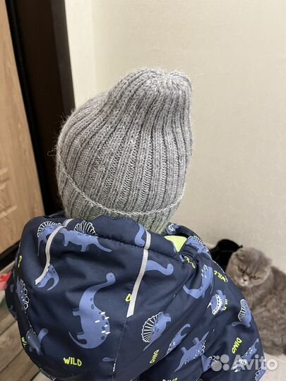 Шапка детская ручной работы р-р 48-50