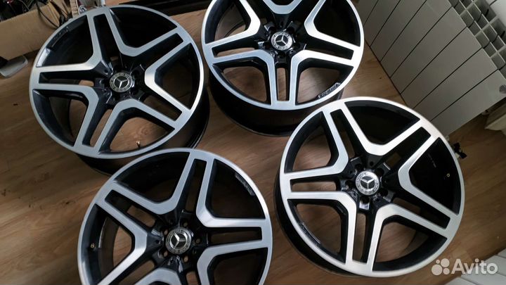Оригинальные диски R21литые для mercedesgls