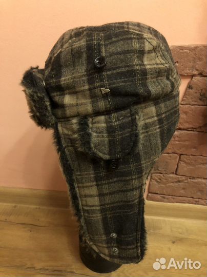 New Era шапка-ушанка оригинал