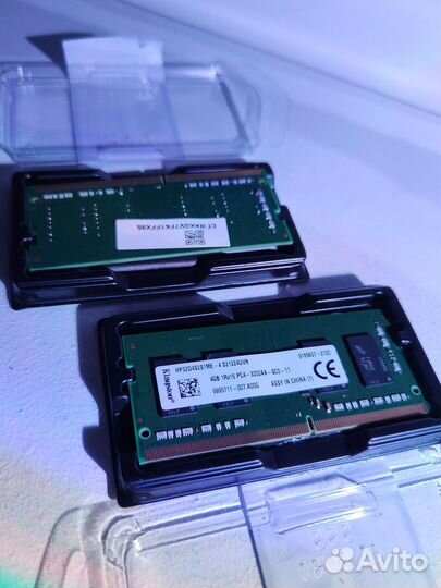 Оперативная память Kingston DDR4 4гб