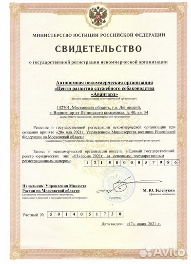 Регистрация некоммерческих организаций (нко)