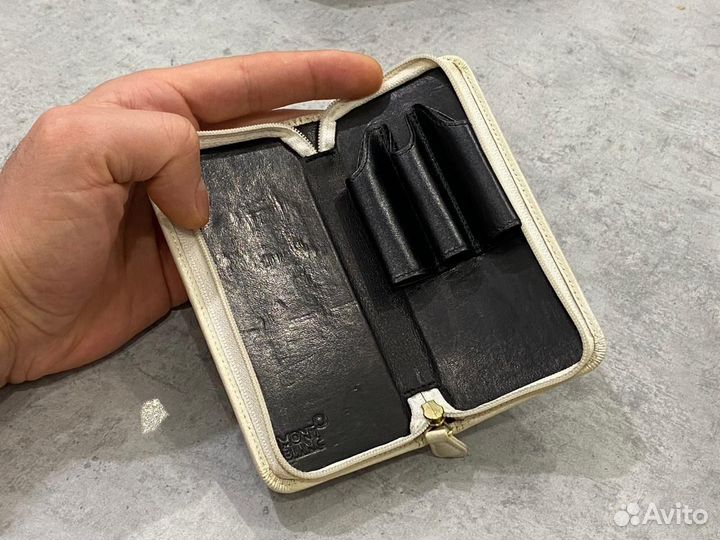 Montblanc кожаный чехол