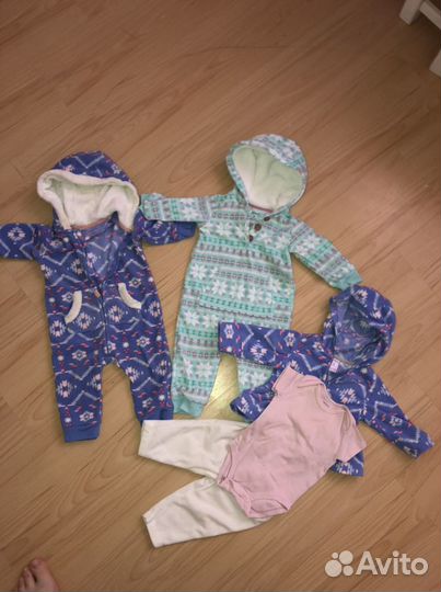 Вещи пакетом 4 костюма на девочку