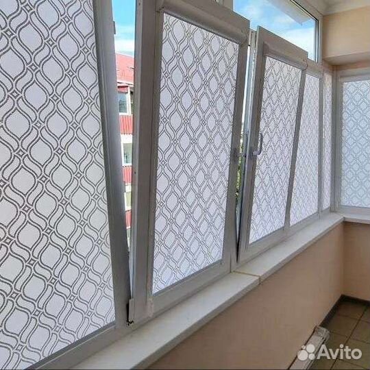 Жалюзи Рулонные шторы на балкон