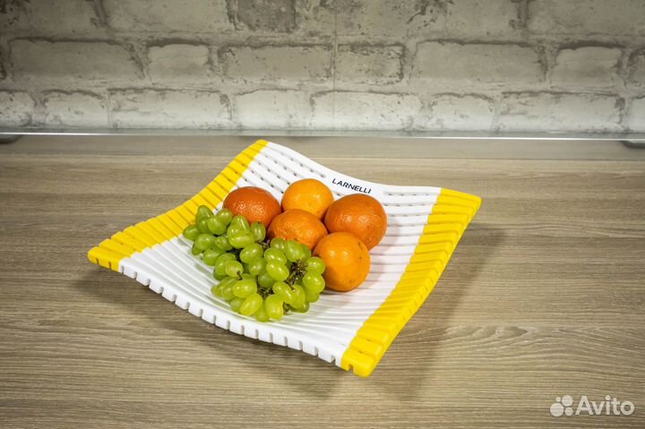 Фруктовница ваза из искусственного камня