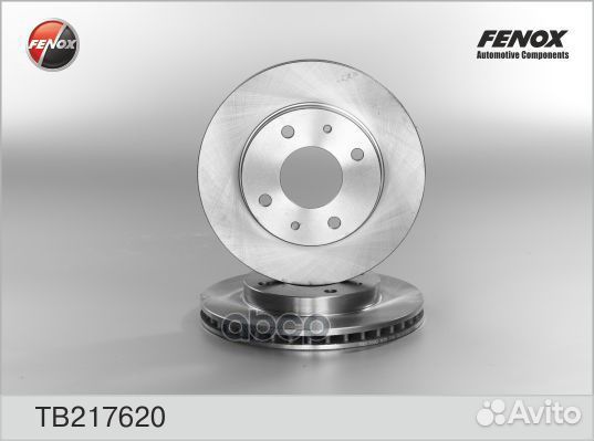 Диск тормозной перед прав/лев TB217620 fenox
