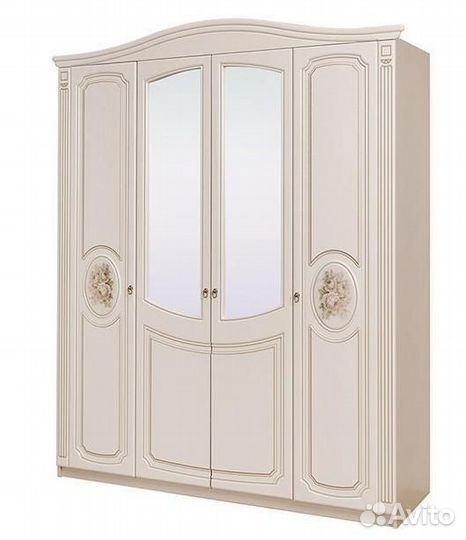 Шкаф с зеркалом четырехстворчатый Верона