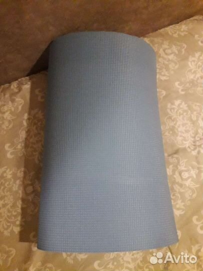 Коврик для фитнеса или йоги, с чехлом