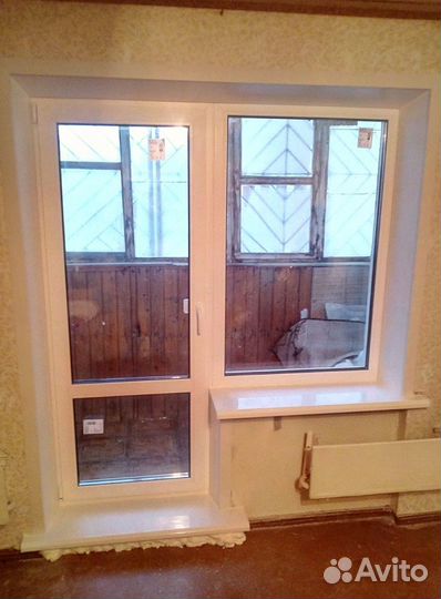 Дверь балконная пластиковая