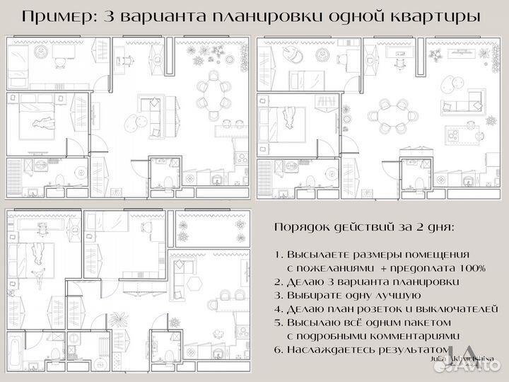Планировка квартиры за 2 дня