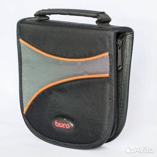 Сумка портмоне buro на 28 CD/DVD дисков