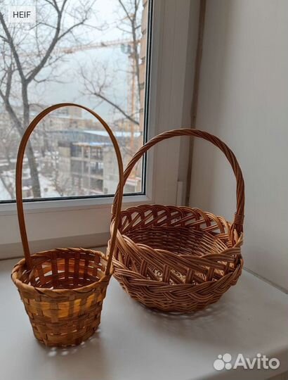 Корзина плетёная 2 за 300