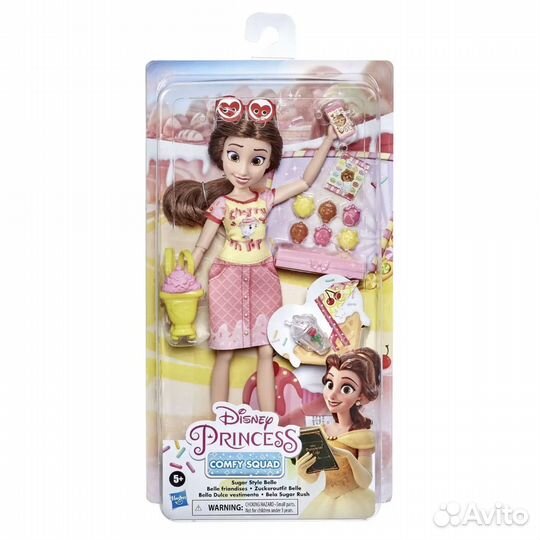 Кукла принцесса дисней Белль Hasbro новая