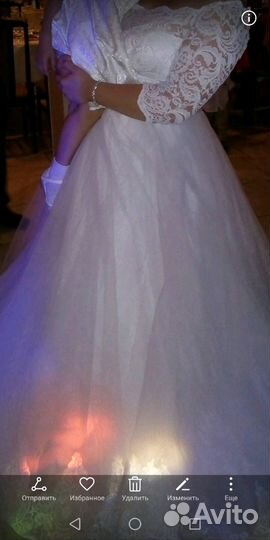 Свадебное платье