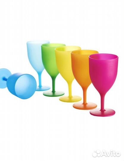 Набор бокалов 6шт. Пластик