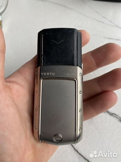 Vertu Ascent Black Leather
