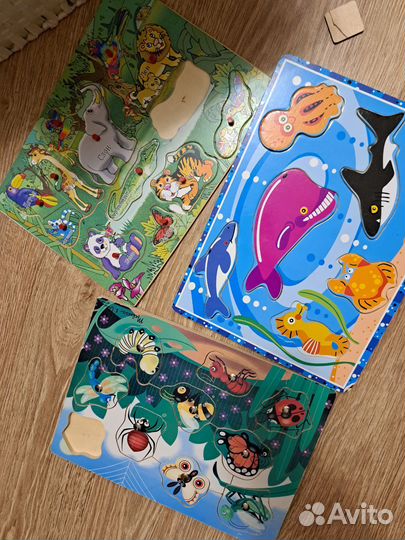 Деревянные пазлы