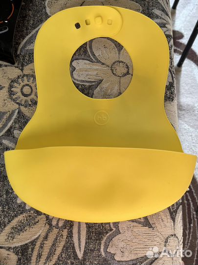 Слюнявчик силиконовый