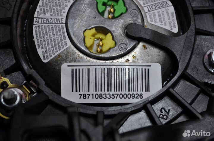 Подушка безопасности водителя opel Corsa D