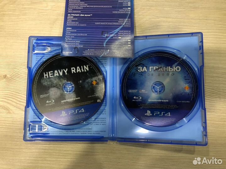 Heavy Rain & Beyound Two Souls для Sony Ps4