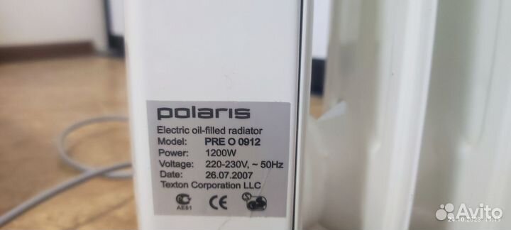 Масляный обогреватель Polaris PRE O 0912