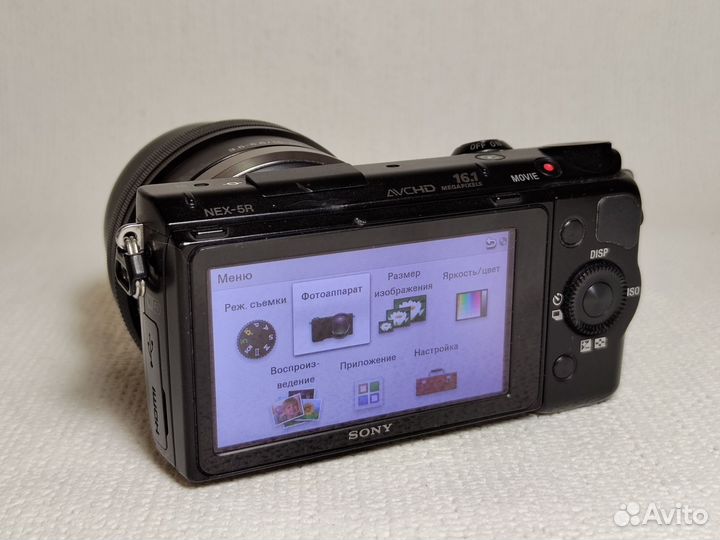 Sony 5R с объективом 16-50мм OSS