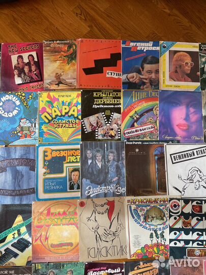 Виниловые пластинки СССР