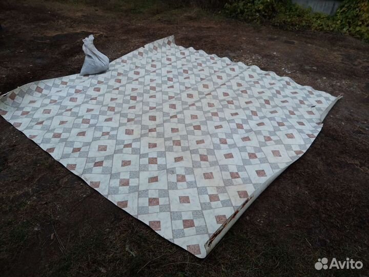Линолеум 3х3м бу. Цена за все