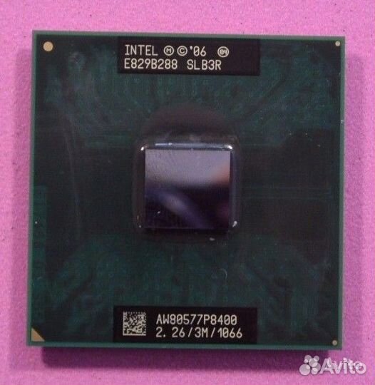 Процессор Intel Core 2 Duo P8400 2.26 ггц 3Mb Dual