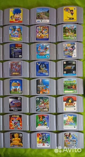Nintendo 64 картриджи