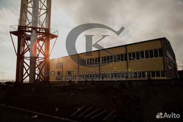 Быстровозвадимые здания ангары сто xc433