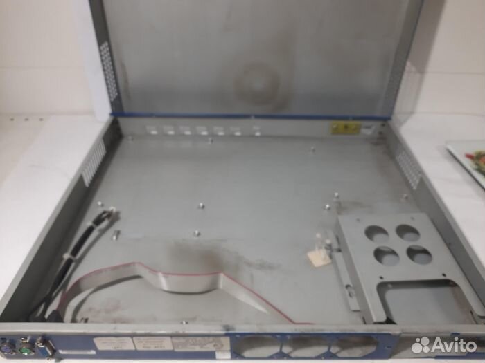 Корпус IPC-100 1U синий