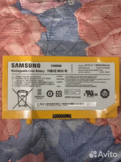 Аккумулятор для ноутбука samsung