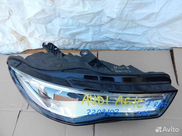 Фара правая Audi A6 C7 рестайлинг (2014-2018)