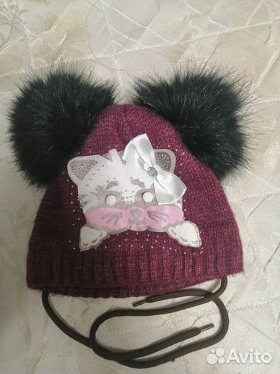 Шапочка для девочки