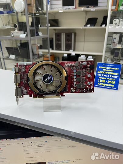 Видеокарта Asus ATI radeon HD 4850 512MB 256bit