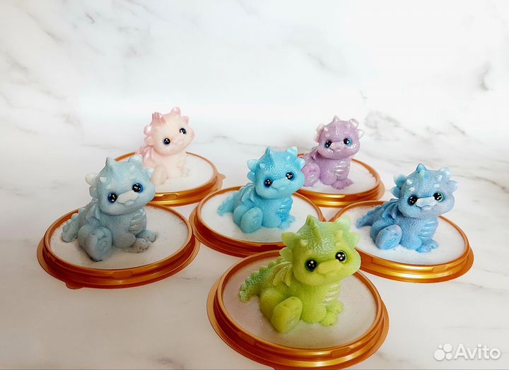 Мыло ручной работы дракон на новый год